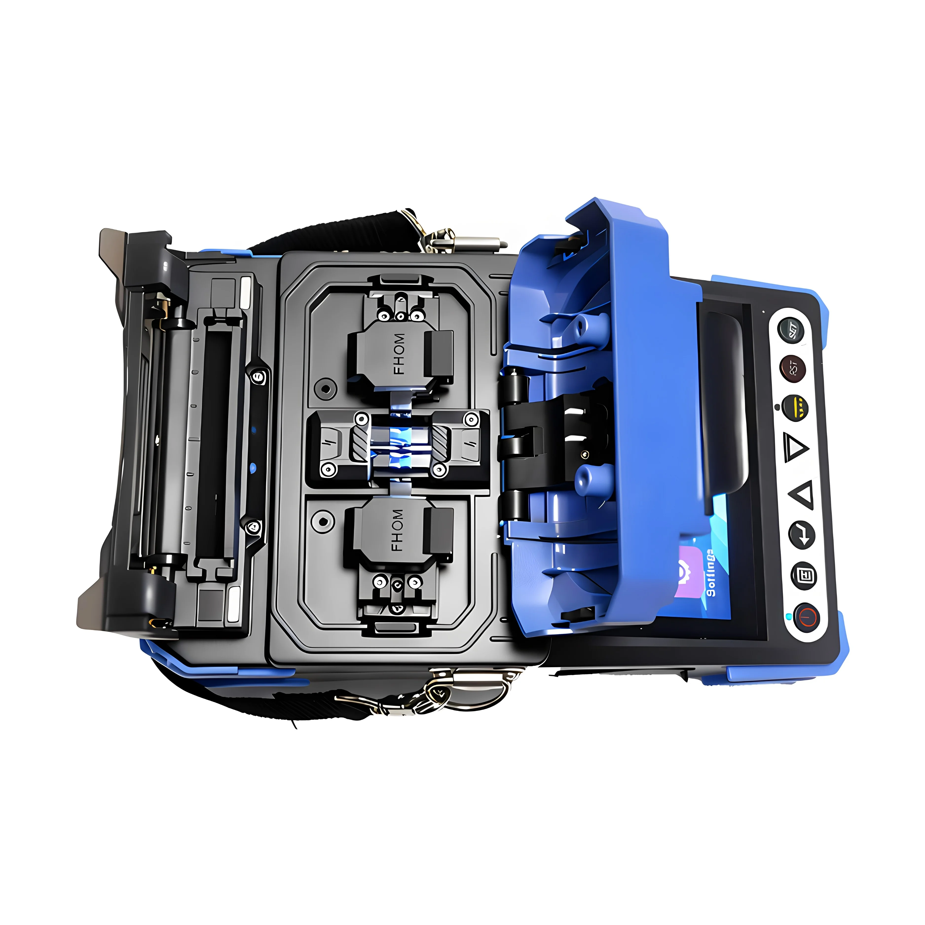 JW4107S Fiber Fusion Splicer 4-Motor Auto Alignment OPM VFL 0.02dB 4.3
