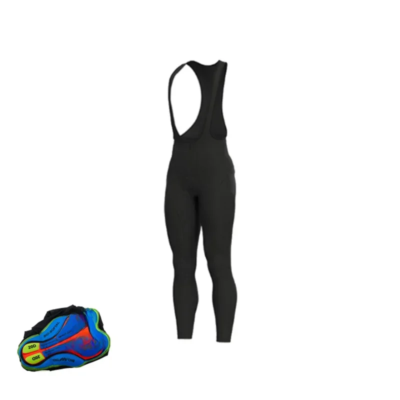 AliExpress Tights Trousers Bike MTB Pants with 20D Gel  Men's Cycling Long Pants With Bib MTB Bicycle Cycle Padded Gel Pad