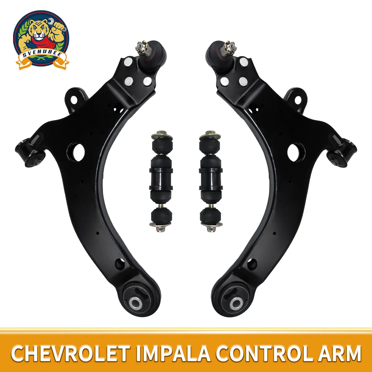 

Svenubee Front Lower Control Arm Sway Bar End Link 4pcs for Chevrolet Impala Venture Buick Regal Allure 1997 1998 1999 - 2016