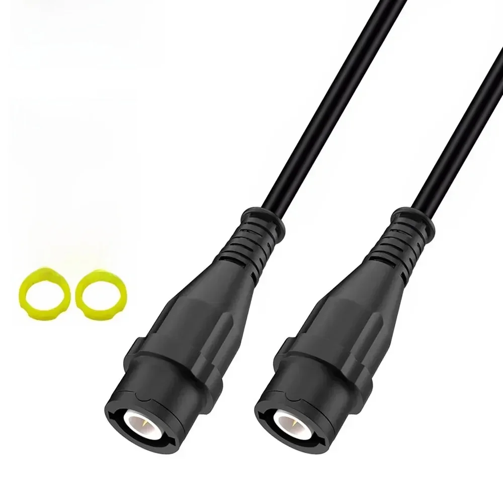Cleqee P1202 BNC do BNC wtyk męski kabel koncentryczny oscyloskop przewód pomiarowy 100CM BNC-BNC przewód testowy bezpieczeństwo uniwersalny BNC Q9 złącze — zdjęcie 2