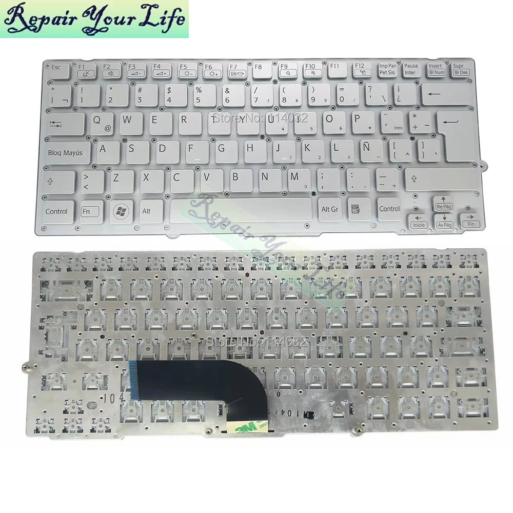 Laptops Replacement Keyboards for Sony VAIO VPCSD VPC SD SB SA SC VPCSB VPCSA LA Latin Fit Spain Keyboard 9Z N6BBF 11E 148950321