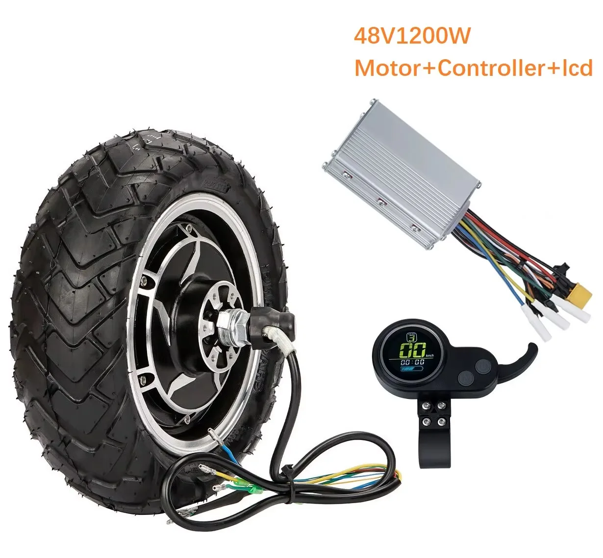 

Electric Scooter Hub Motor 10 Inch 48V 1200W For Folding Scooter E-Bike Takeaway Engine High-Performance Motor