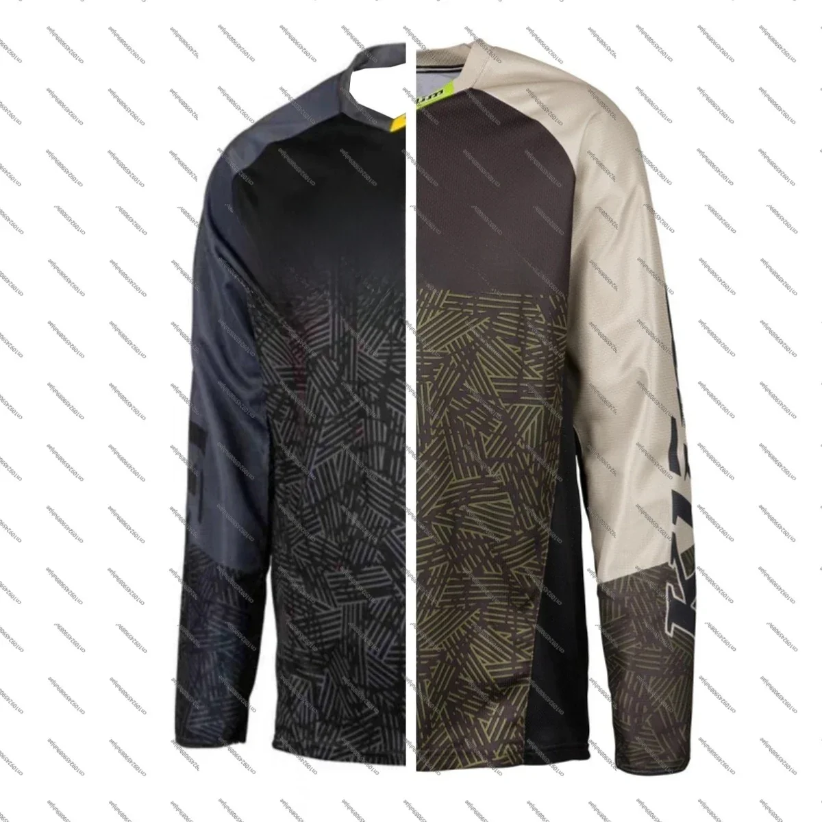 AliExpress NONE BMX DH MTB Long Sleeved T-Shirt Bicycles Clothes Summer KLTM Retro Motocross Jerseys Motorcycle Mountain Bike Cycling Clothing
