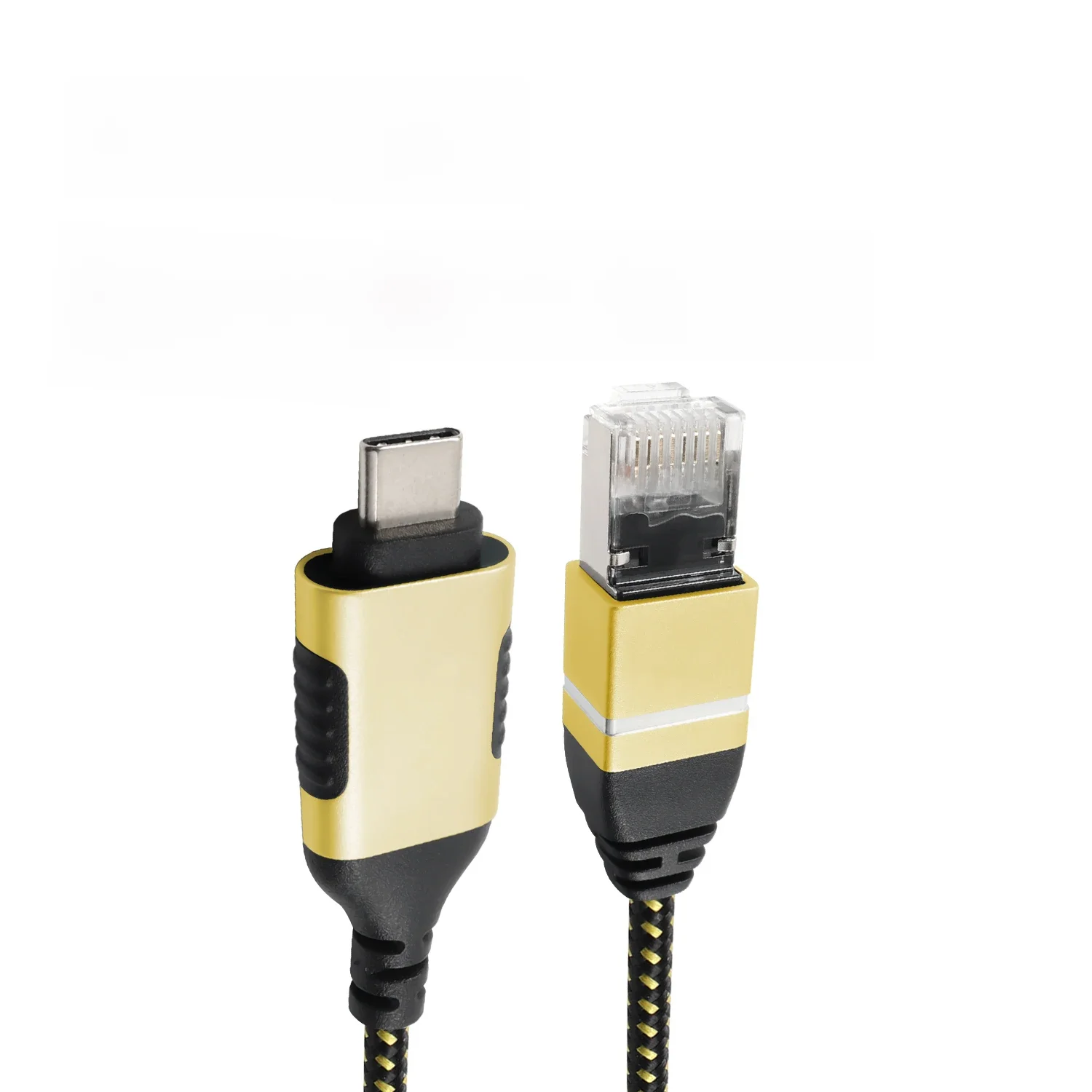 Super cienki kabel USB C do Ethernet, USB3.0 do RJ45 Thin Cabo bezpośrednio podłączony do komputera, sieć 1000 Mb/s kompatybilna z Thunderbolt 3 — zdjęcie produktu 7