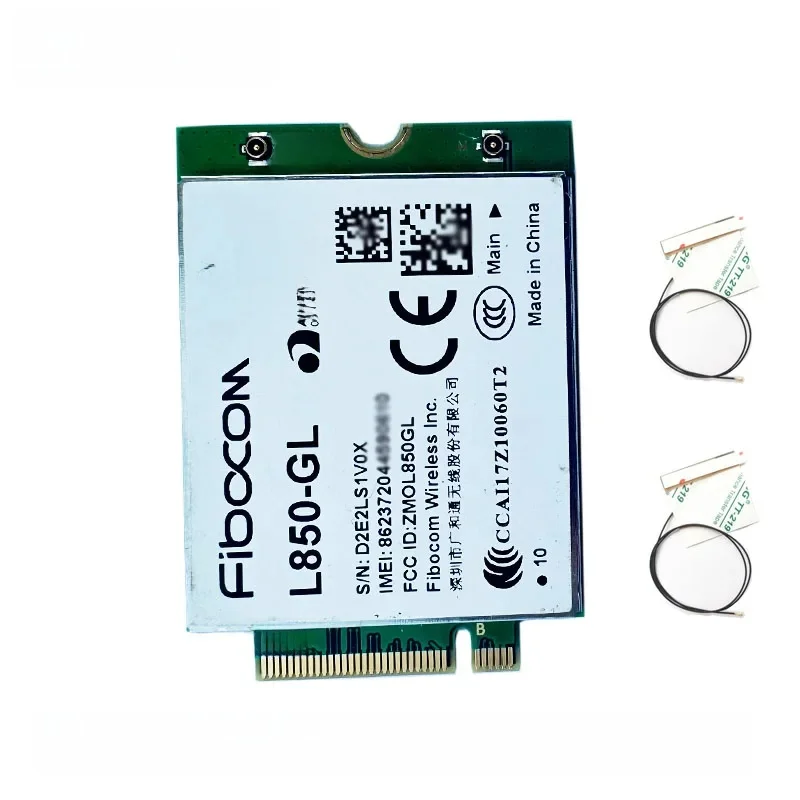 Huasj Fibocom L850-GL 4G LTE Cat9 M.2 Cellular WWAN Module Intel XMM 7360 LTE modem For роутерах Keenetic — zdjęcie produktu 5