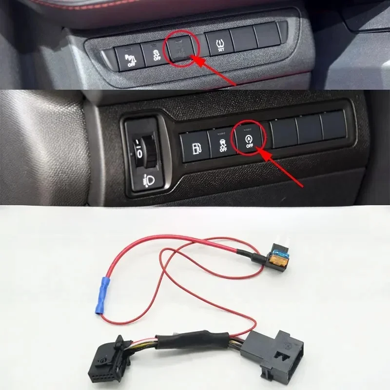 Système d'arrêt et de démarrage automatique du moteur de voiture, dispositif d'annulation plus proche, capteur de commande, câble de prise pour KIT 208, 308, 2008, 3008, 408, 508