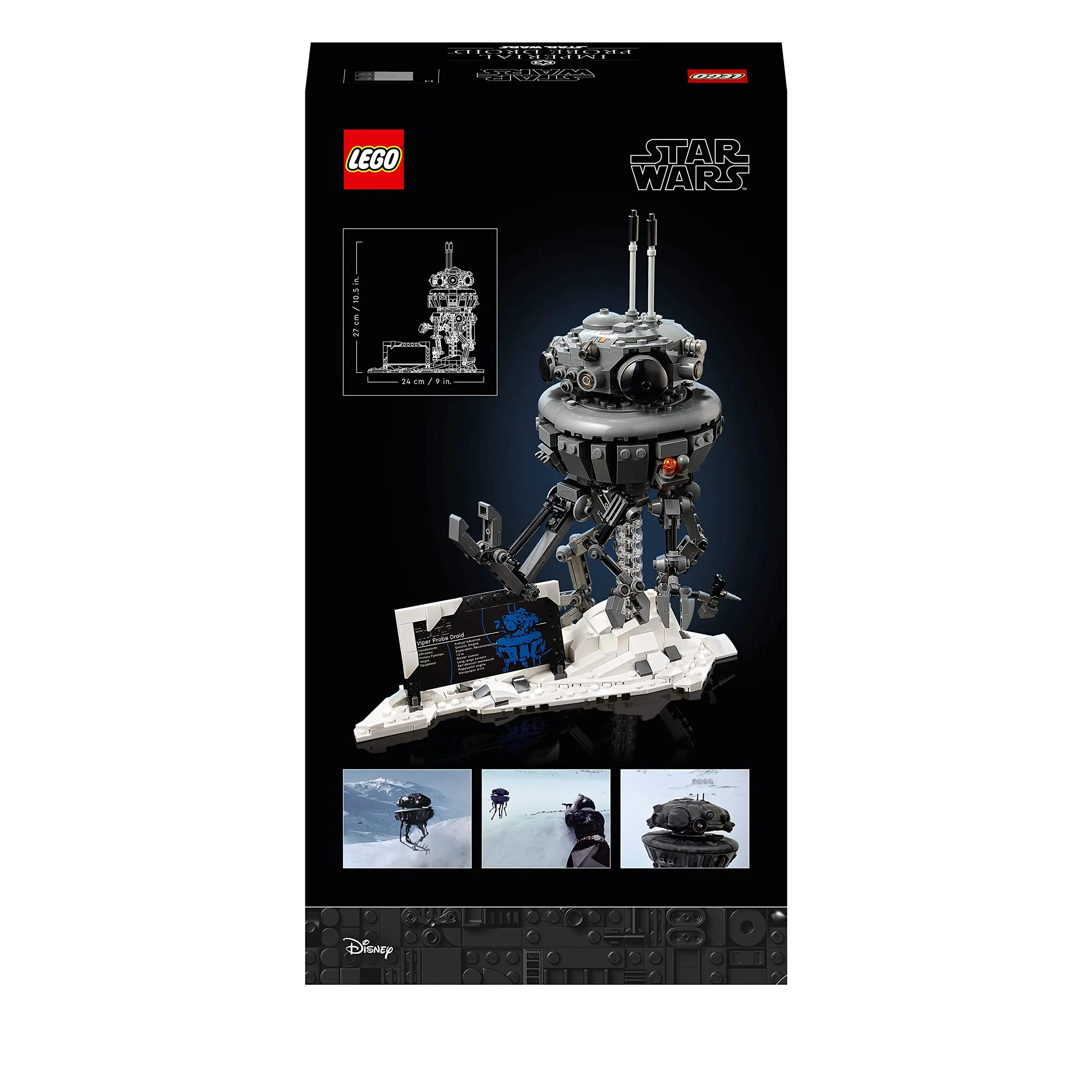 LEGO Star Wars Imperial Probe Droid 75306 Collectible Building Toy for Kids Boys Girls Birthday Gift  New 2021 (683 Pieces)