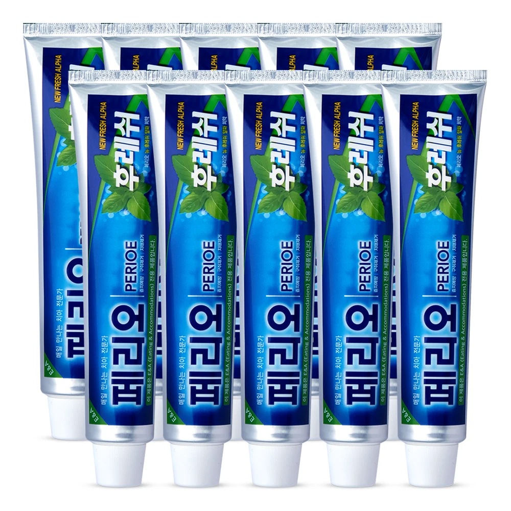 معجون أسنان بيريو فريش ألفا 150 جرام بكميات كبيرة 10 قطع 20 قطعة 30 قطعة 40 قطعة 48 قطعة