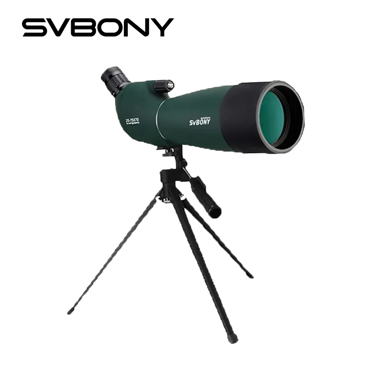 

SVBONY SV28 50/60/70 Spotting Scope Zoom Telescope Powerful Waterproof Long Range PORRO Prism for Shooting camping equipment