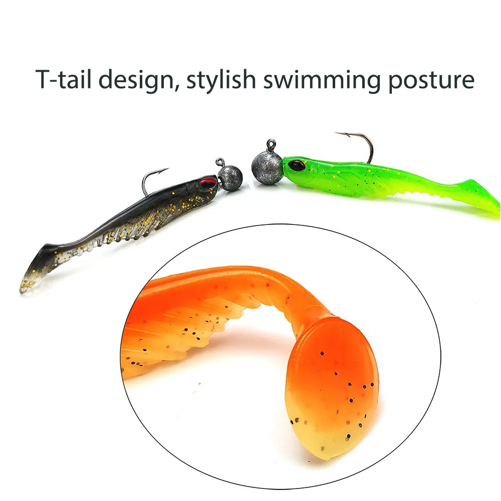 Silicone Lures for Fishing Lure Fihing Artificial Bait Fishing Supplies New Goods Carp Accessories Accessory Tools Summer Kit