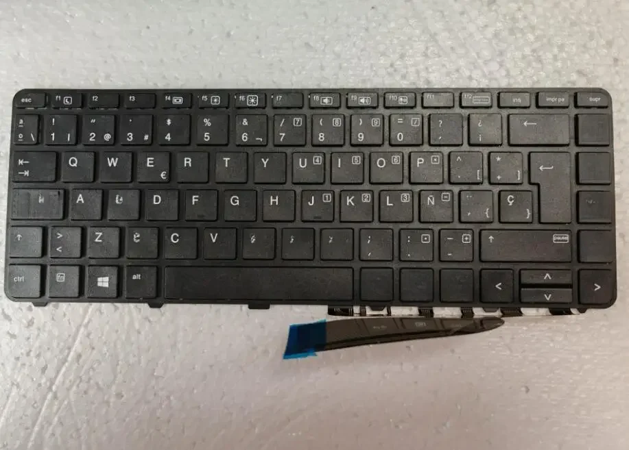 Hiszpańska klawiatura do HP ProBook 430 G3 440 G3 445 G3 430 G4 440 G4 640 G2 645 G2 — zdjęcie 2