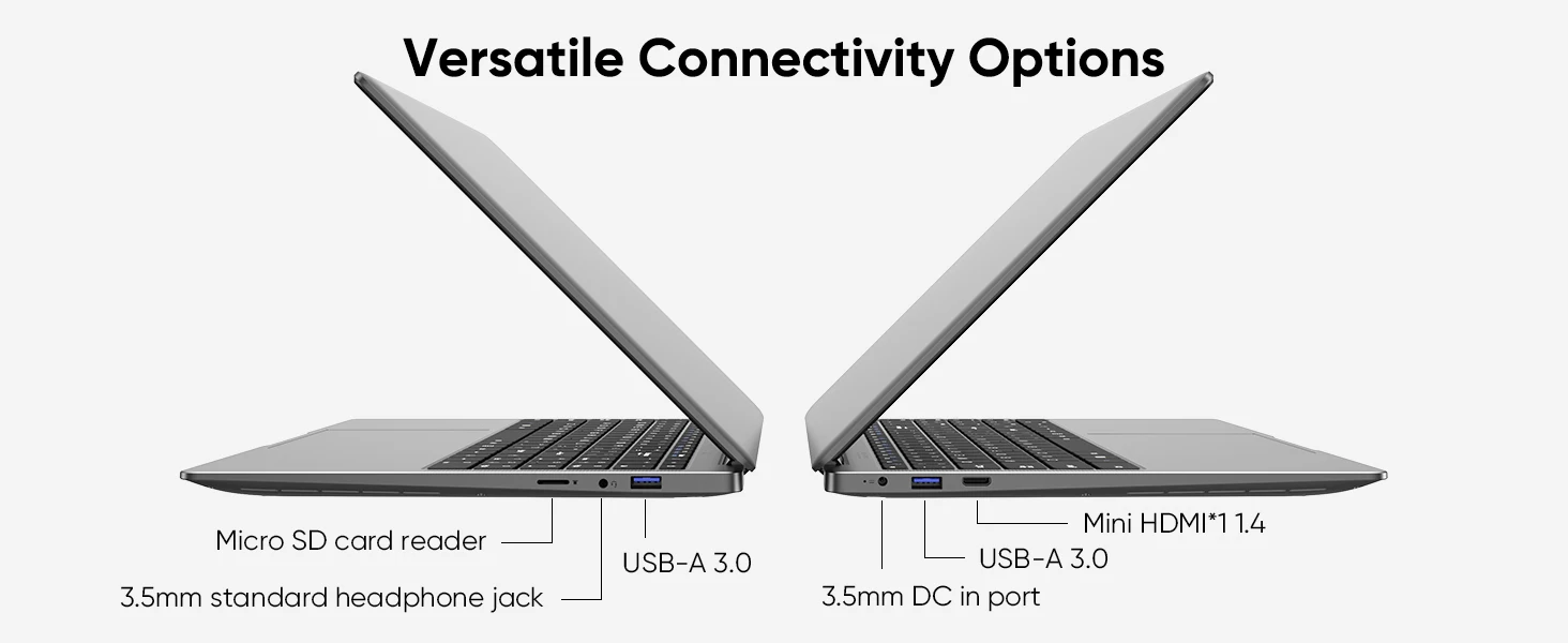 HYPERSTRIX 15.6" FHD Laptop, 12GB RAM 256GB SSD, Celeron N4000, Win 11 Essential Laptop Computer for Student Online Class, Home, Netflix,Lightweight & Portable, Long Battery Life