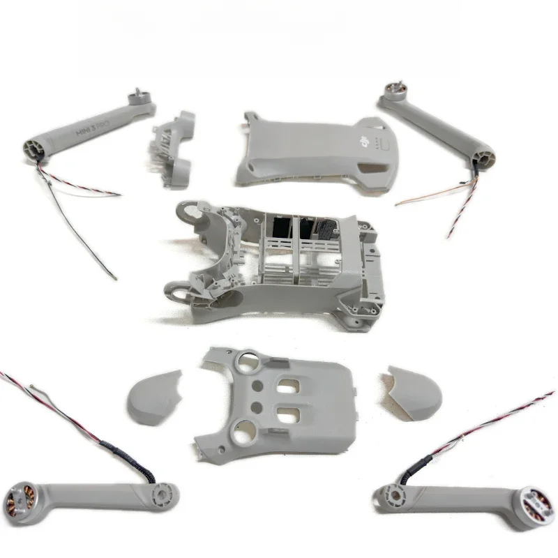 Original Mini 3 Pro coque supérieure cadre central Mini 3Pro bras de moteur arrière gauche bras de moteur avant droit ESC ligne GPS pour DJI Mini 3 Pro