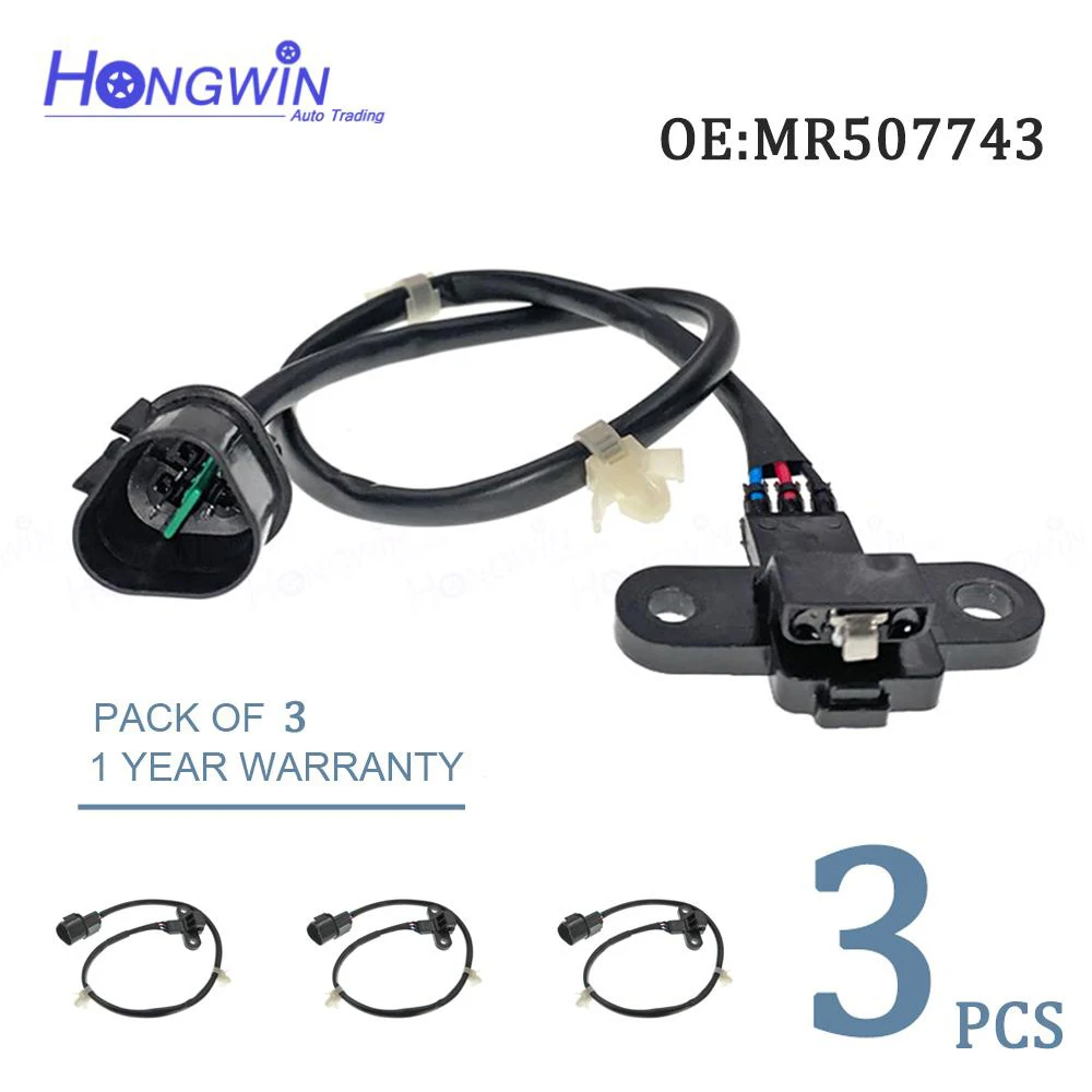 

3PCS MR507743 Crankshaft Crank Position Sensor For Mitsubishi L200 K74T K75T KB4T L300 P03V P03W Pajero KG5W 4D56 4D56HP 4G64