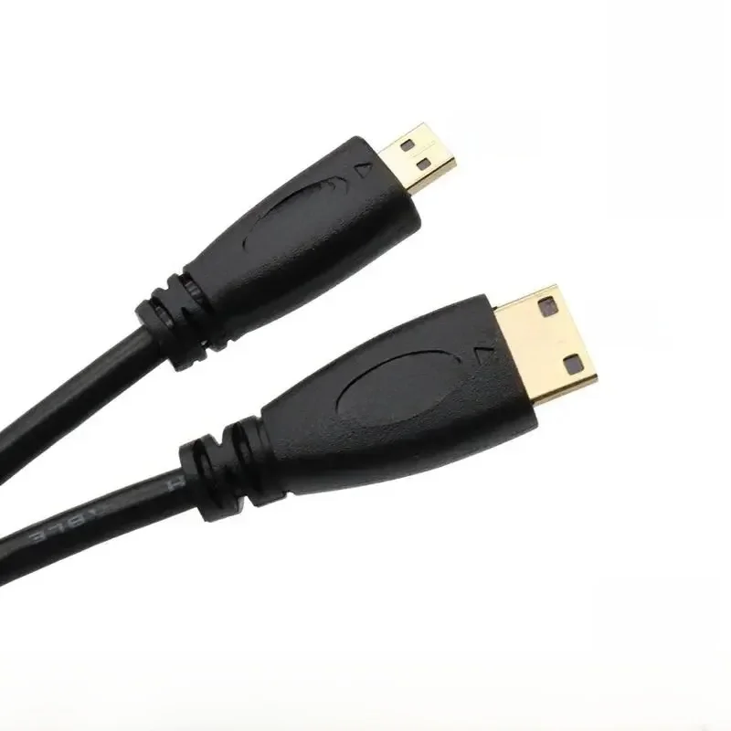 Kompatybilny z Mini HDMI męski na Micro HDMI, męski kabel HD do transmisji danych C na D, komputer mobilny, kabel połączeniowy do tabletu o wysokiej rozdzielczości — zdjęcie produktu 7