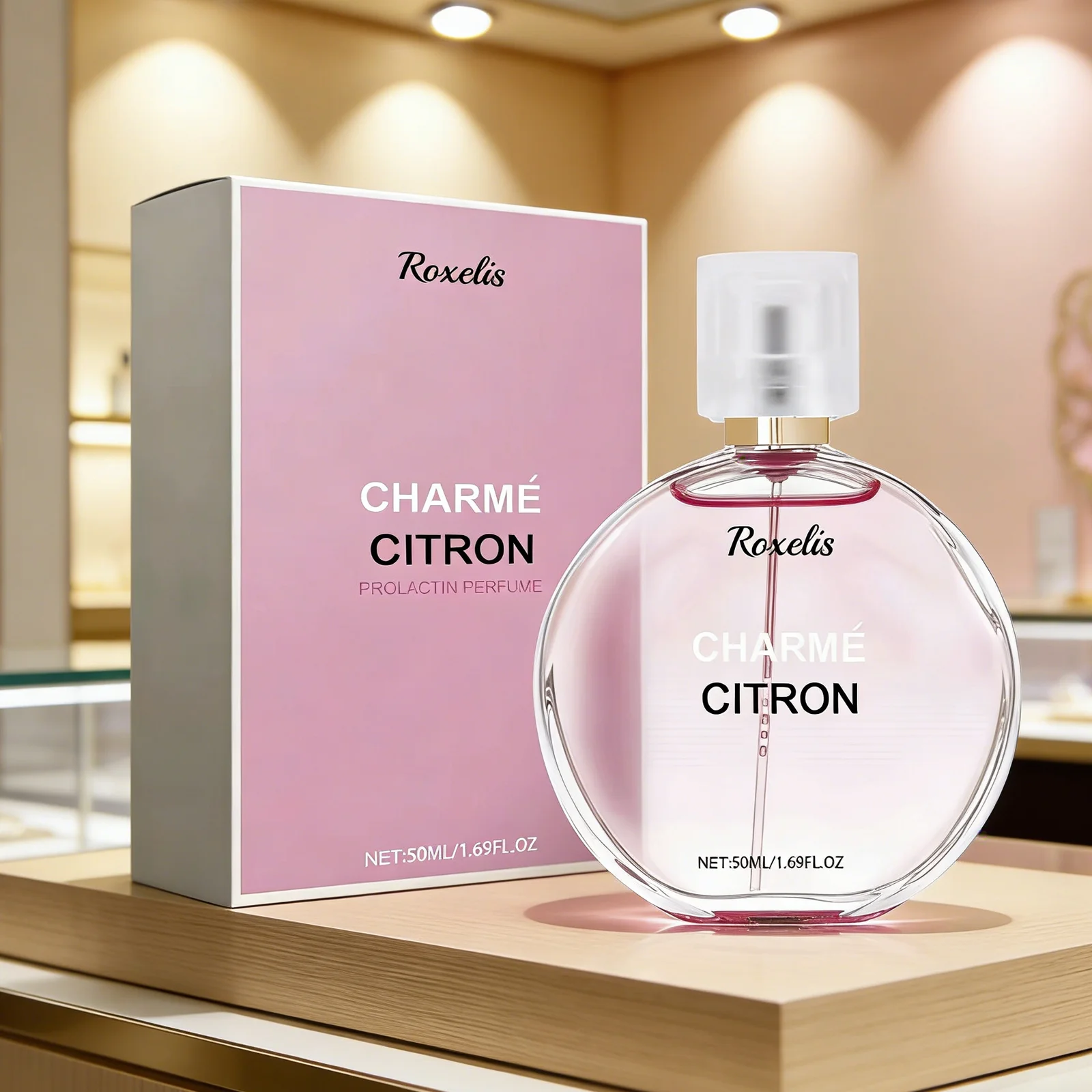 

Women's Floral Perfume - Elegant Charming Long-Lasting Fresh Subtle Fragrance Mild on Skin Perfect for Daily Wear And Dating