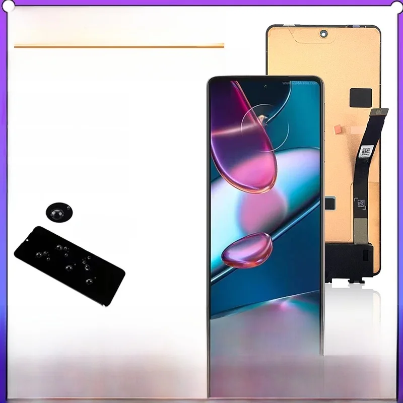 AMOLED dla Motorola Edge 30 Pro 30Pro Wyświetlacz LCD XT2201-1 Ekran dotykowy Digiziter Zespół dla Moto Edge Plus 2022 Ekran LCD — zdjęcie produktu 6