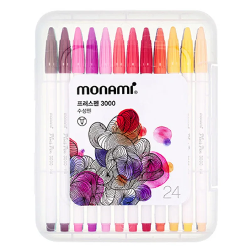 Monami Prus Pen 3000 24 colors set