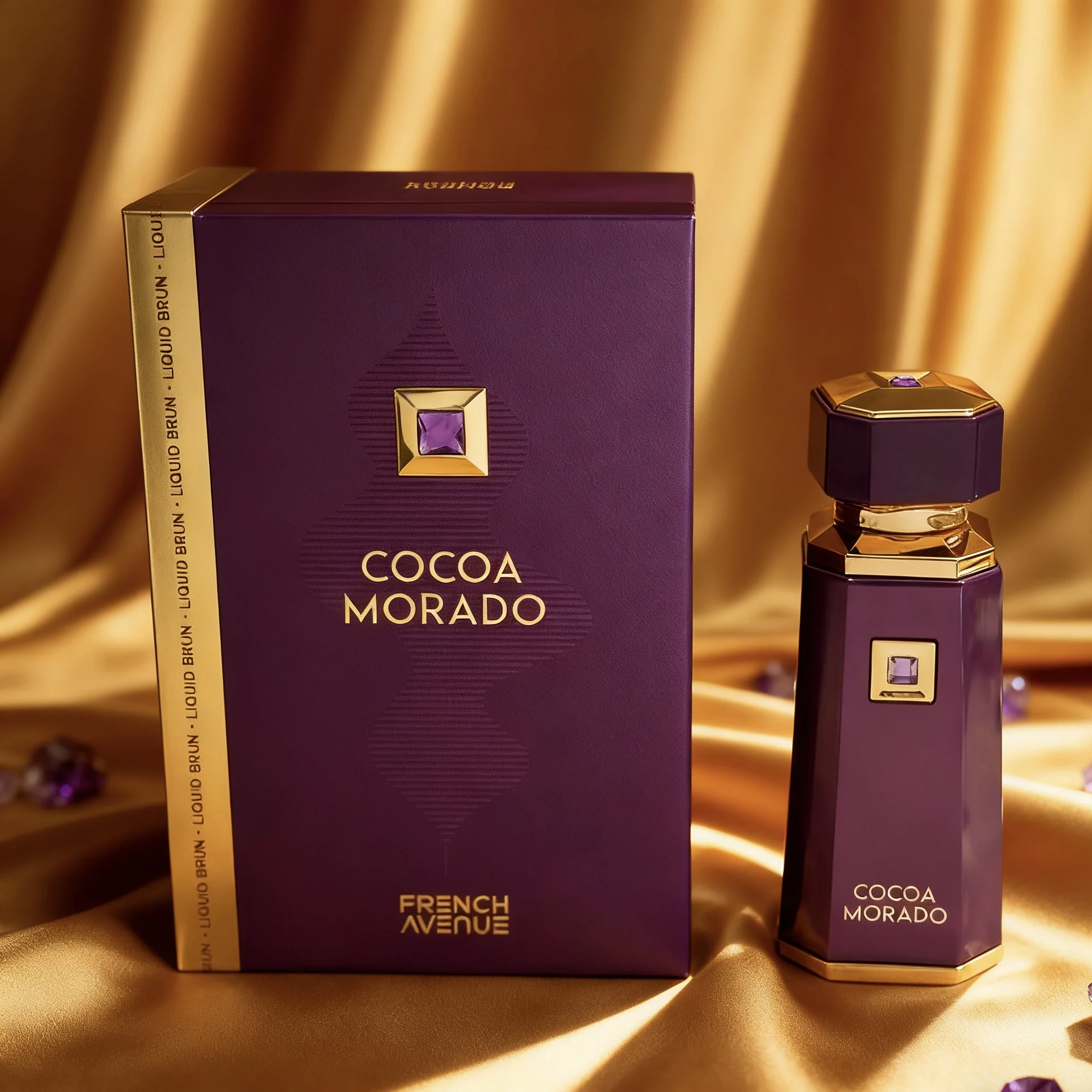 

French Avenue COCOA MORADO Eau de Parfum Spray 3.4 oz (100 ml) - 12-hour long-lasting Cologne, Eau de Cologne Christmas gift