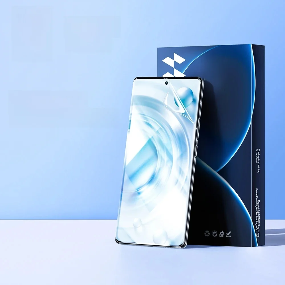 Folia hydrożelowa SmartDevil do iQOO 12 Pro 11 Pro Pełna osłona ekranu do VIVO X200 X100 Pro X80 S18 HD Przezroczysta miękka folia — zdjęcie produktu 7
