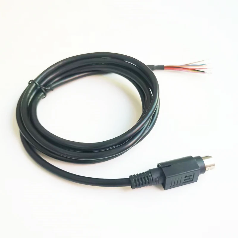 Mini Din 9 Pin Type B to Bare Wires Data Cable