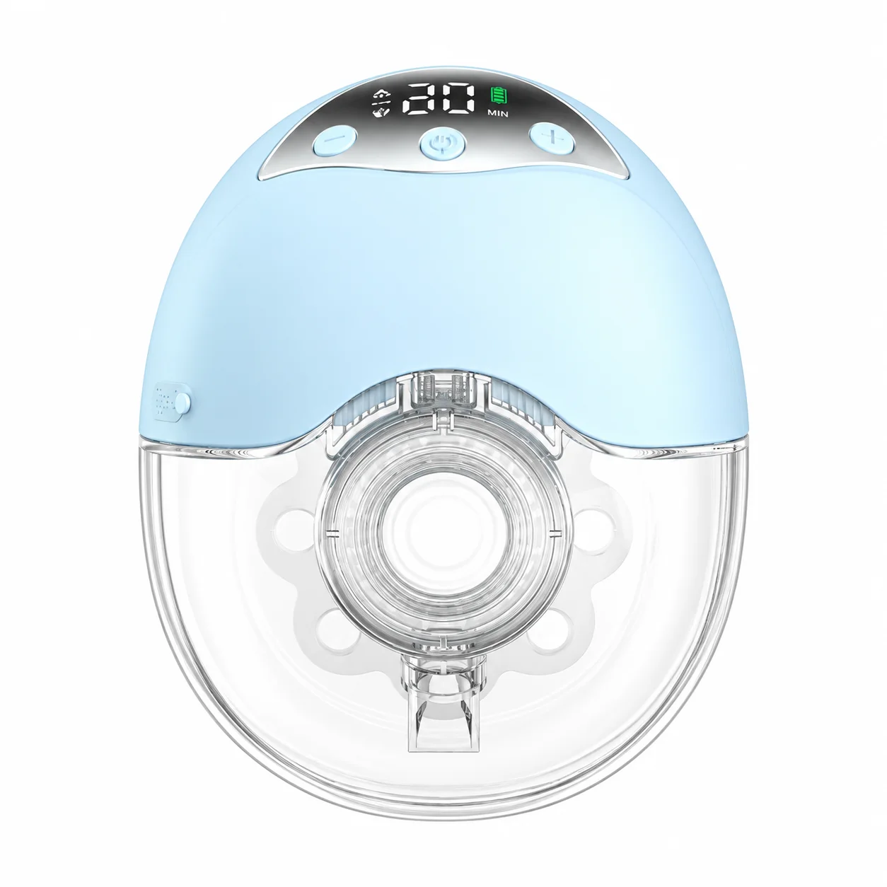 MY-378 Wearable Electric Breast Pump Hands Free Breast Milk Pump Portable Nursing Pump 4 Modes 9 Levels LCD Type-C Rechargeable