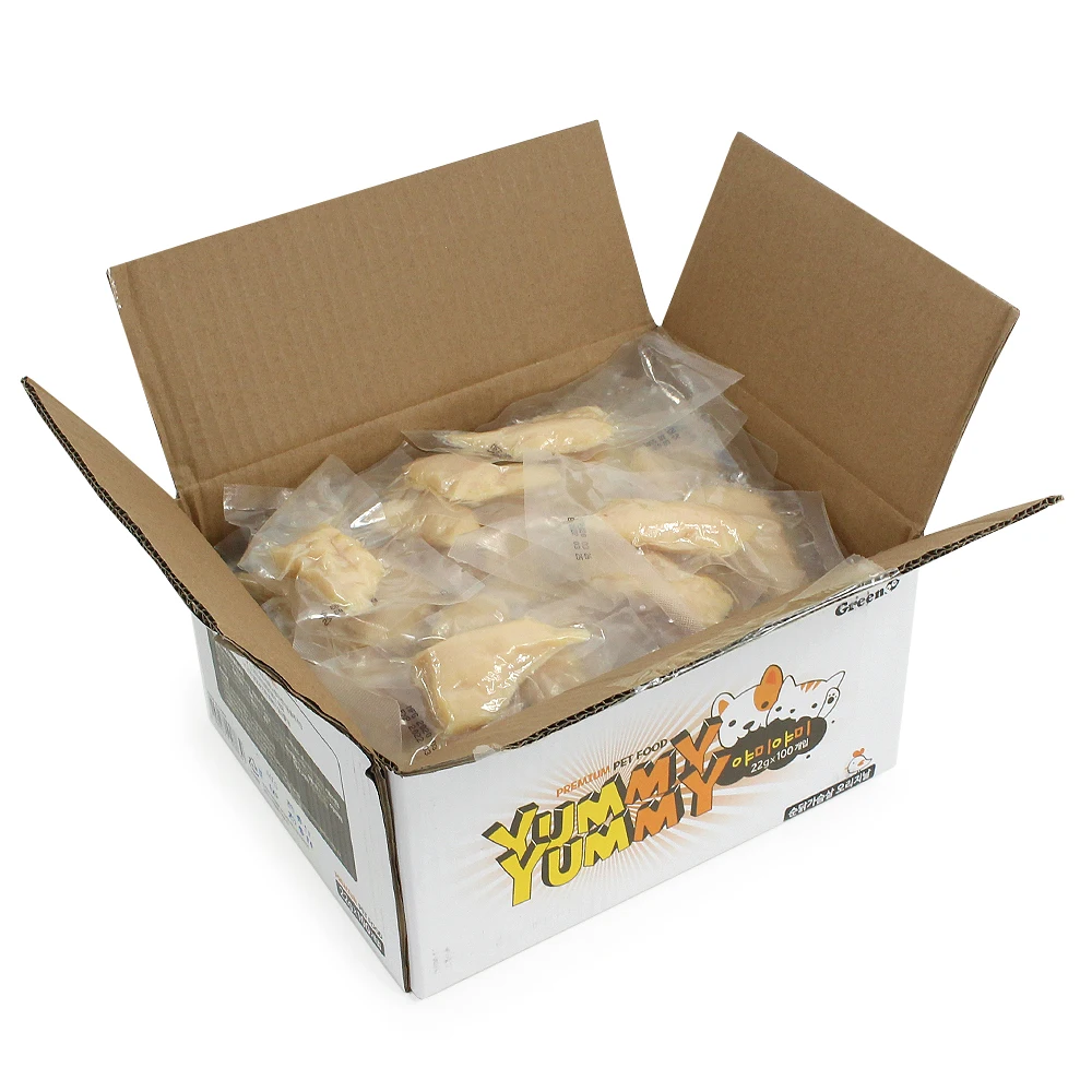 Yummy Yummy chicken breast 22g x 100 pieces cat snack