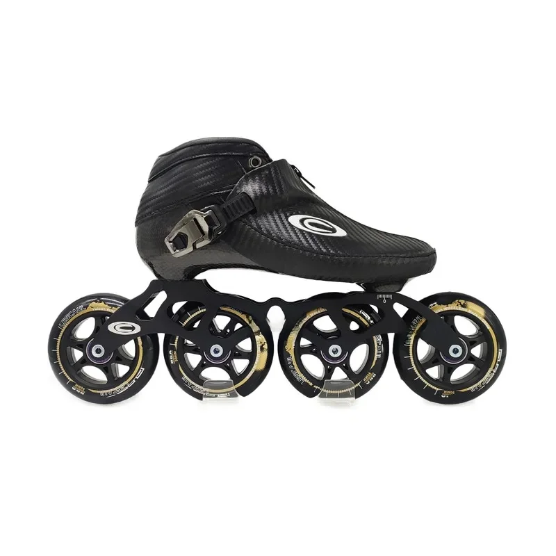 Super Worth CITYRUN prędkość liniowa łyżwy górny Boot Champion Zip-version prędkość buty dla dzieci 4X90mm profesjonalne 150mm ue 29-35 — zdjęcie 2