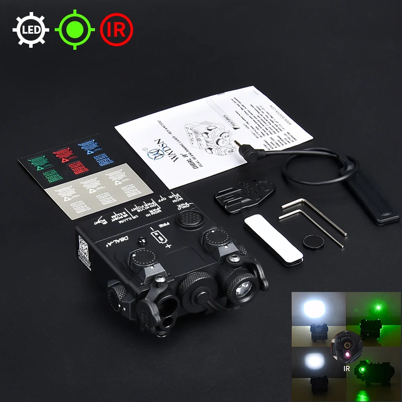 Alle Metalen NGAL DBAL MAWL-C1 OGL RAID-X Indicator Red Dot IR Groen Blauw Richt Zicht Laser Airsoft Tactische LED Licht 20mm Rail