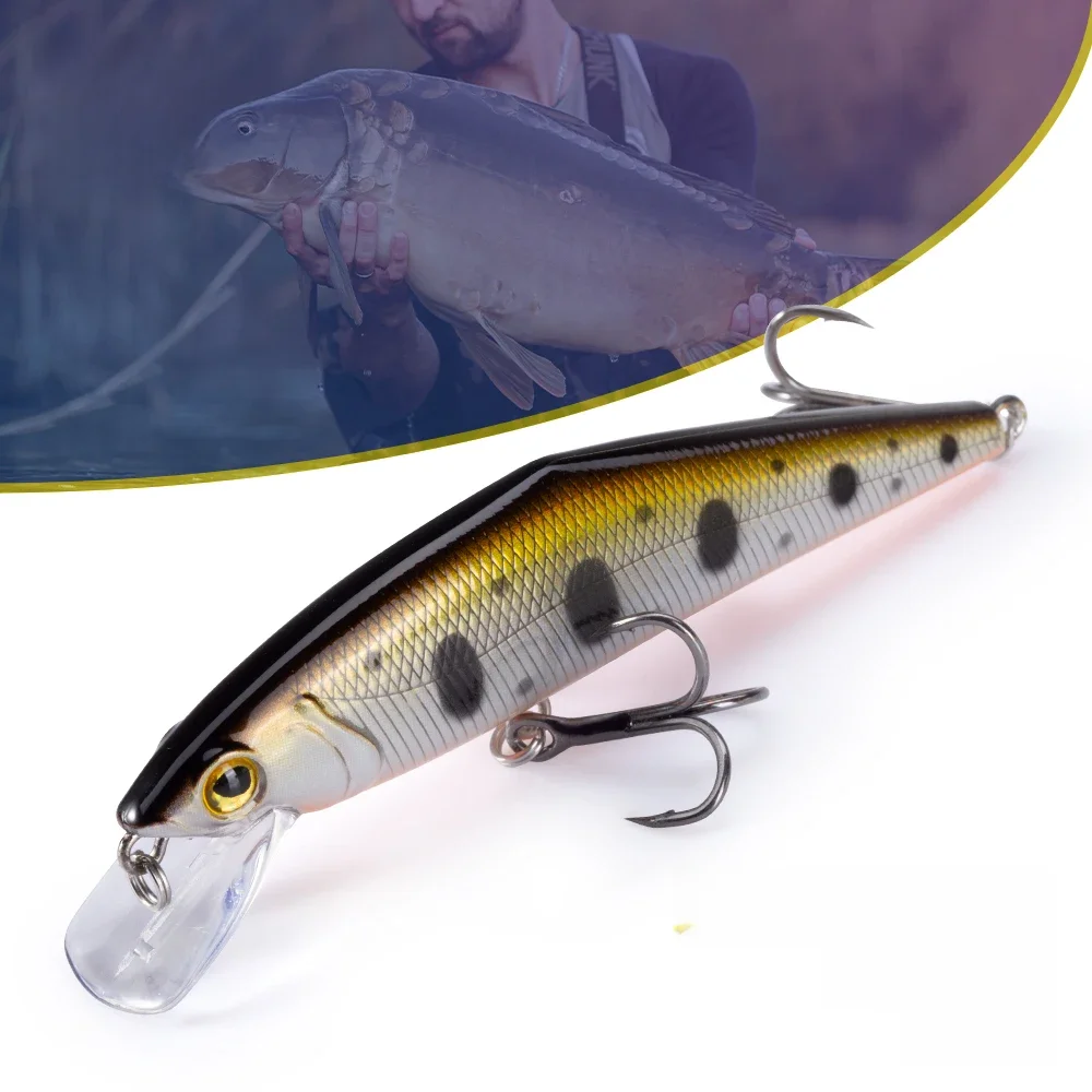 D1 Stream Fishing Lure 85mm 14.7g 63mm 7.5g Heavy Sinking Small Minnow D-CONTACT Sztuczna przynęta na pstrąga Okoń DT5030 — zdjęcie 2