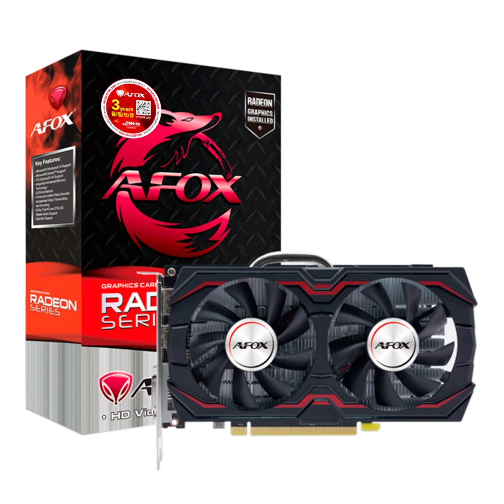 مُباع - [متجر Afox الرسمي] Afox Radeon Rx 580 2048Sp H1 D5 8Gb Daewon Cts - مُباع -