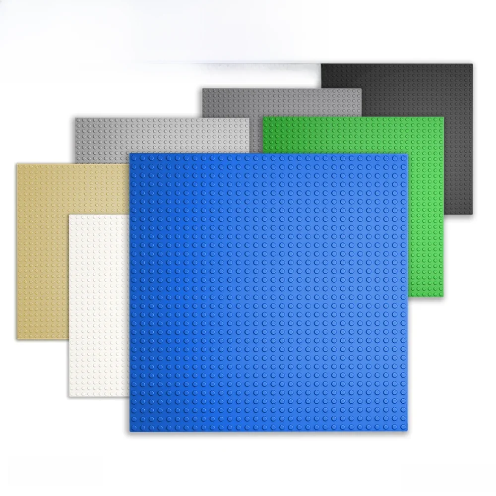 Plaques de Base classiques 32x32 50x50 points, blocs de bricolage, briques de route de ville de petite taille, plaques de Base, jouets de Construction pour enfants, cadeaux