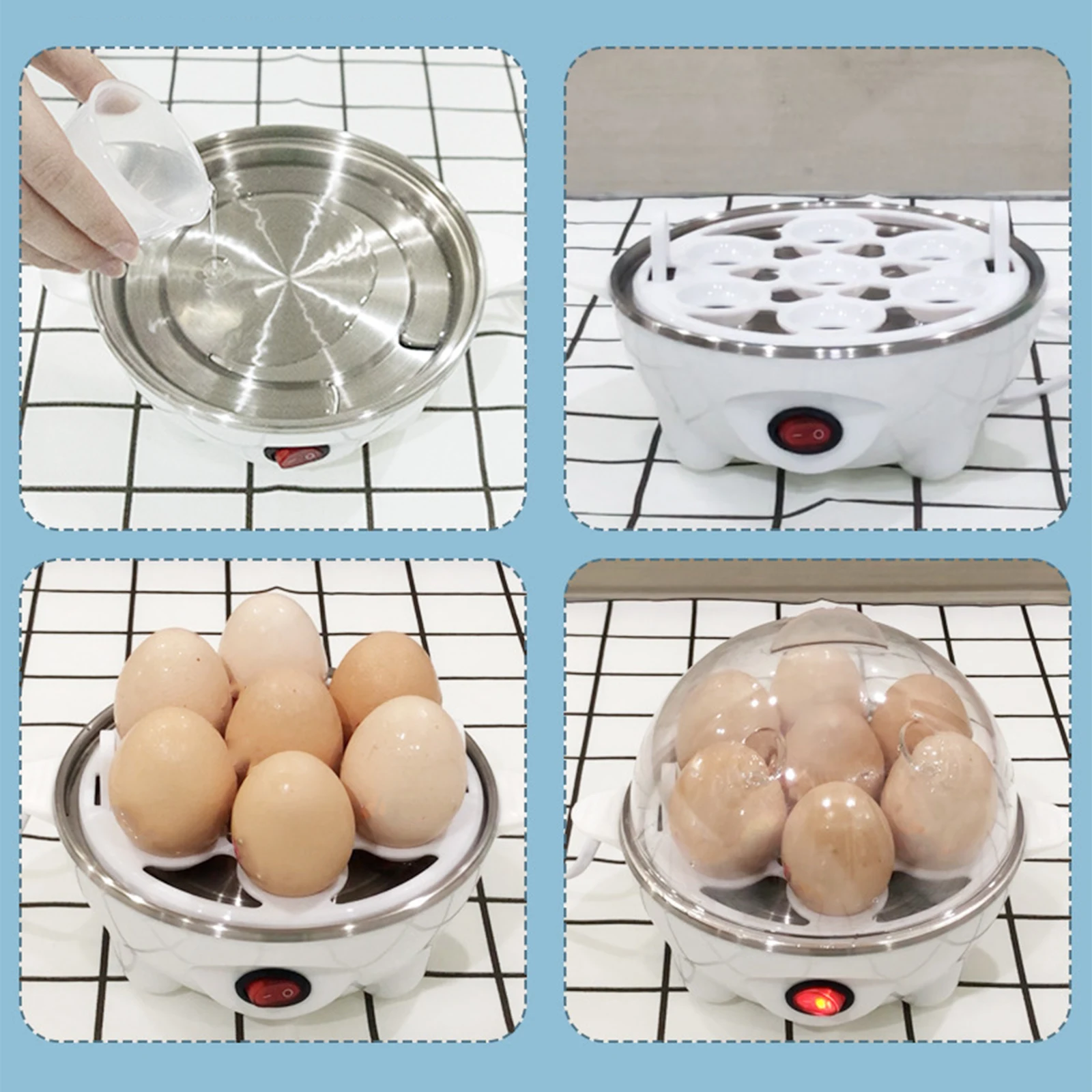 ไฟฟ้าไข่ไฟฟ้า220V Gadgets ทำความสะอาดง่ายไข่สำหรับหม้อผัก Kitchen Home