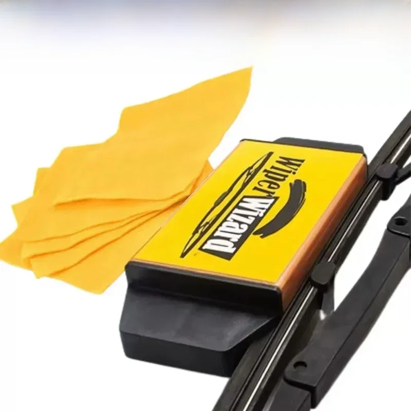 Nowa szczotka do czyszczenia samochodu Micro Weather Wiper Blade Repairer Wiper Repairer 5-częściowy przewodnik Wipes Szczotka do czyszczenia wycieraczek — zdjęcie 2