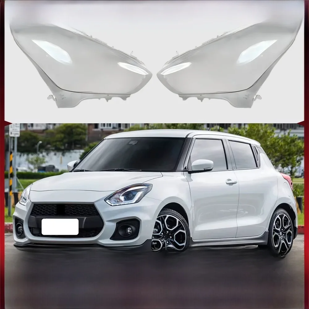 Couvercle de phare Transparent, coque de phare de remplacement, lentille originale en plexiglas pour Suzuki Swift 2018 2019 2020 2021 2022