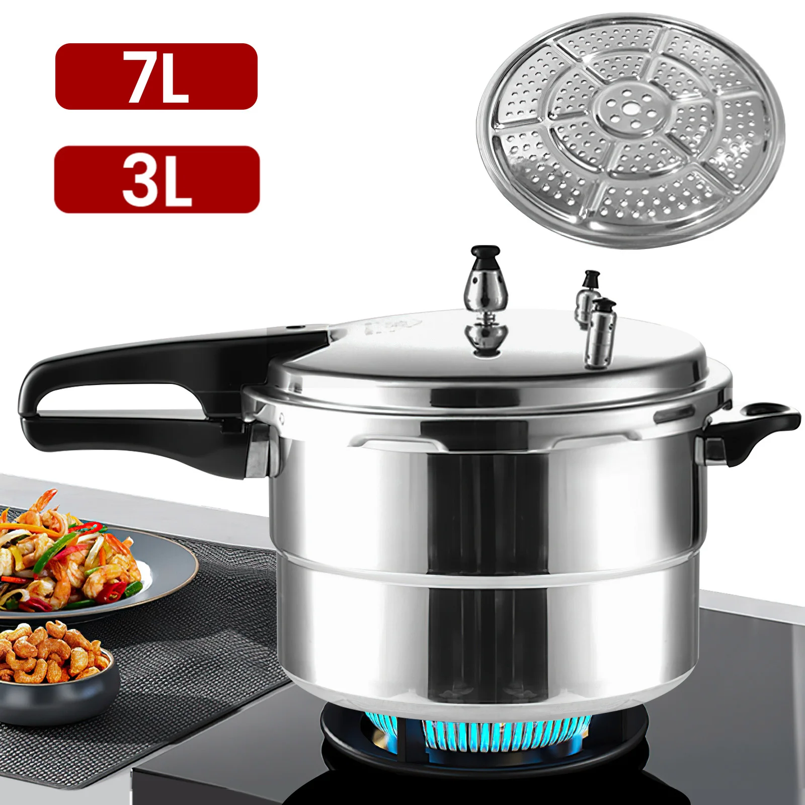 Lagostina 3L 7L Pressure Cooker Household and Commercial Gas Induction Cooker