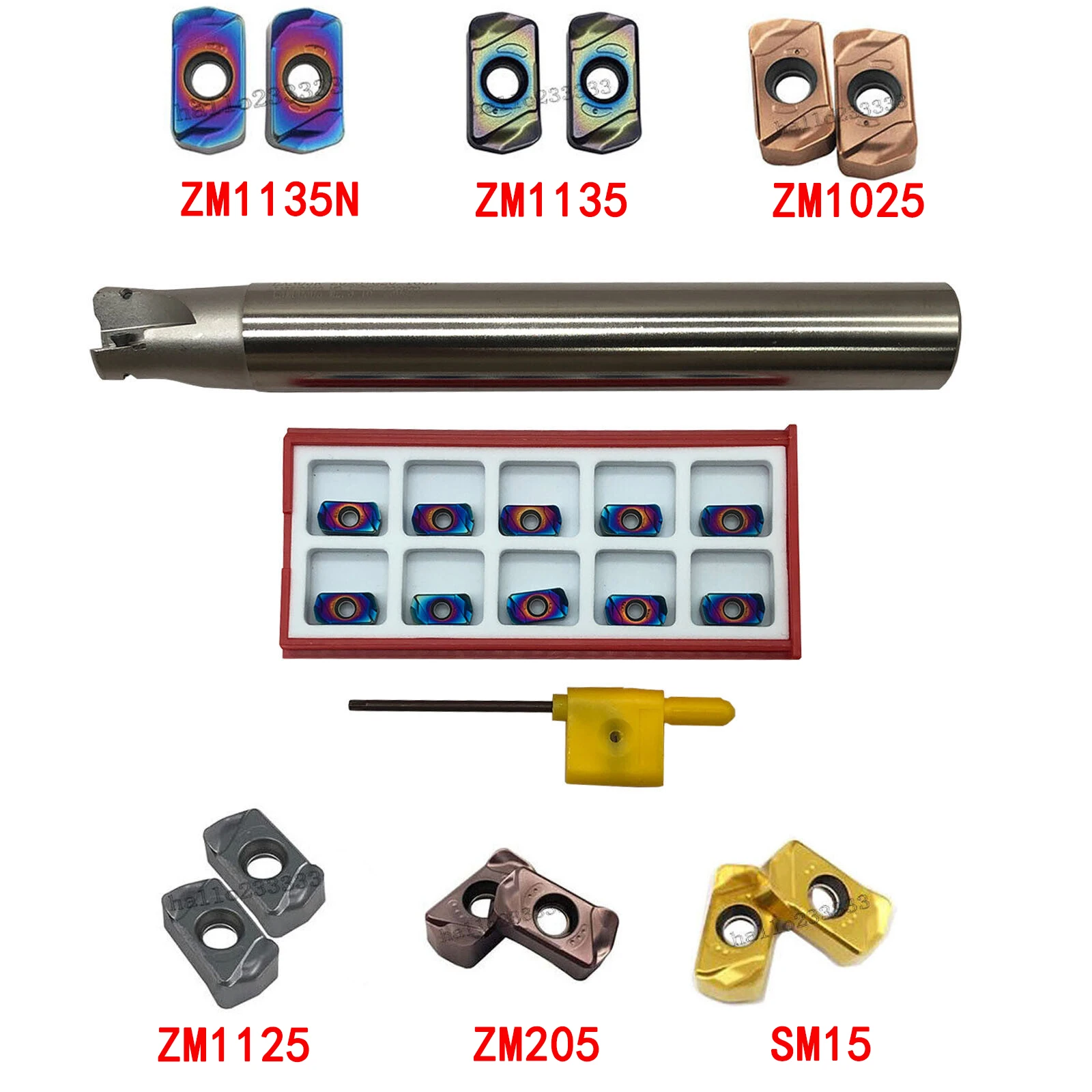 

Фрезерный резак с быстрой подачей и вставкой LNMU0303ZER MJ