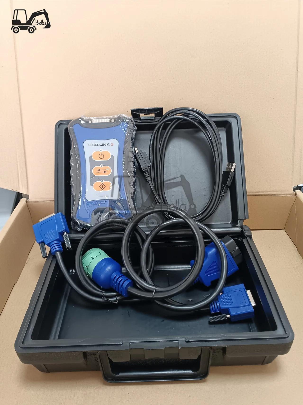 Scanner 121054 USB-Link3 Adapter Wired Edition Diesel engine Universal Truck Excavator Fault for NEXIQ 3 Diagnostic Tools