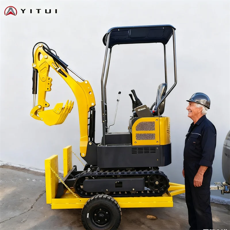 2 طن كابينة حفارة صغيرة أرخص Epa Euro5 تدعم حفارة صغيرة مخصصة متعددة الوظائف