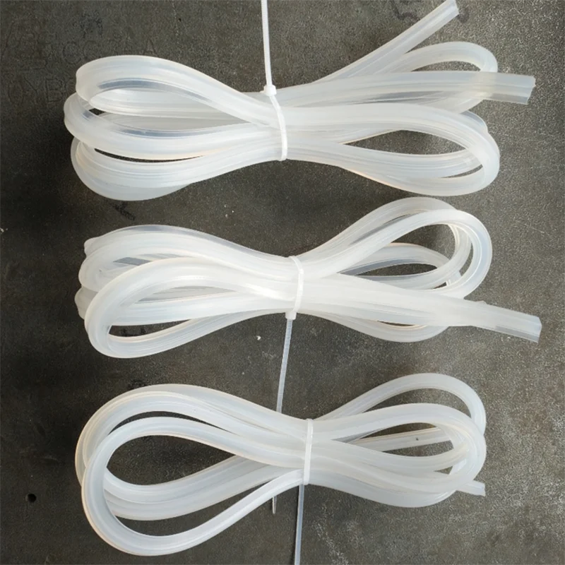 DZ Series PC 2M Vacuum Sealing Upper Cover Seal Parts Silicone Seal Strip Rubber Strip for Vacuum Packing Sealing Machine