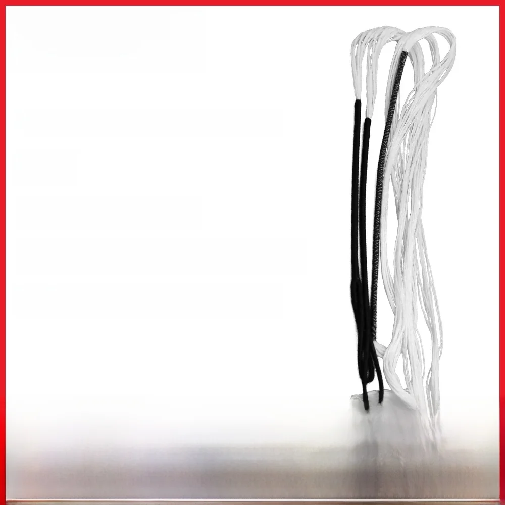 Cordage de tir à l'arc DeeRace en dacron blanc, accessoire pour arcs de 48, 50, 54, 58, 60, 62, 64, 66, 68, 70 pouces, 12/14/16 brins