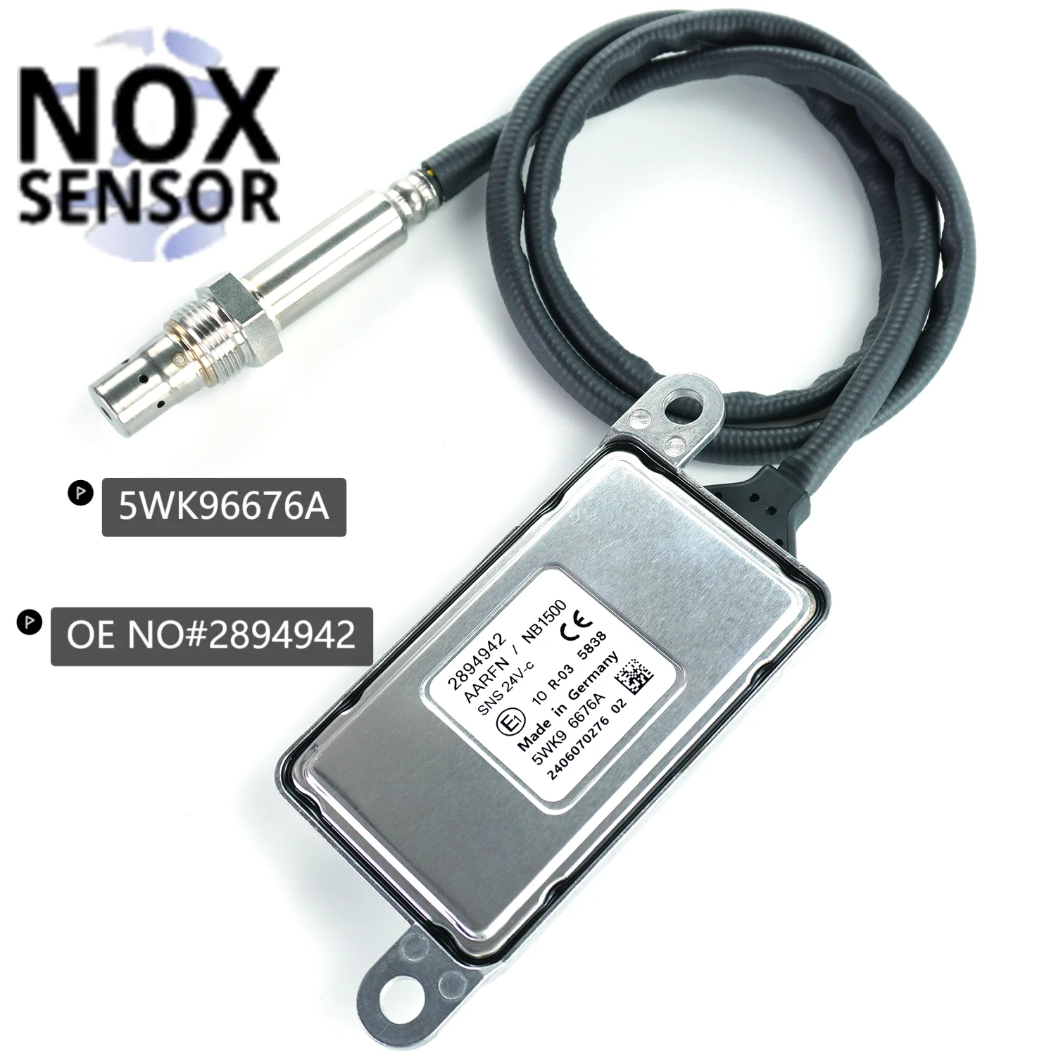 

5WK9 6676A Factory Hot Sale Nitrogen Oxide Nox Sensor 5WK9 6676A 2894942 for Cummins