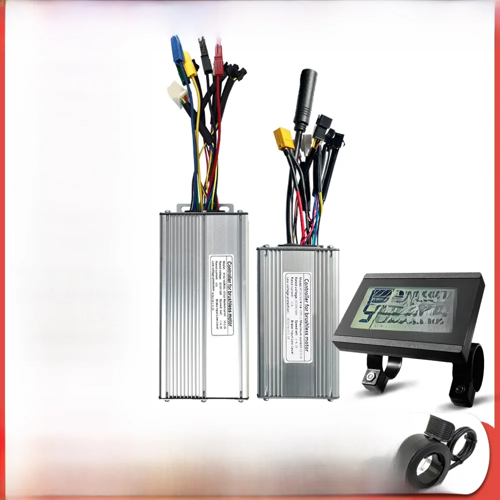AliExpress LITTLE TT KT Ebike Sinewave Controller 36V48V 15A/17A/22A/25A/30A With LCD3 LCD5 LCD11 Display For Electric Bicycle Conversion Kit Parts