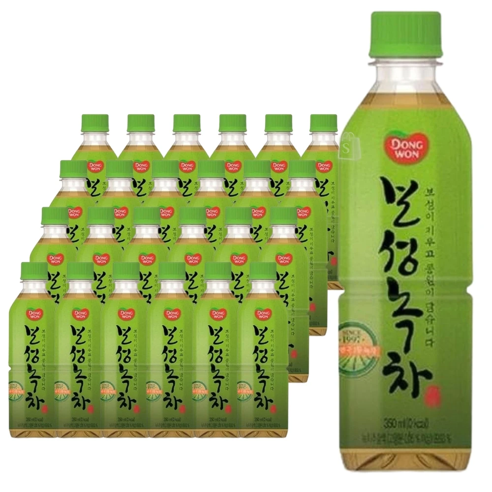 Dongwon Boseong Grüntee 350 ml x 12 Flaschen + 4 verschiedene Packungen SCHNELLER VERSAND