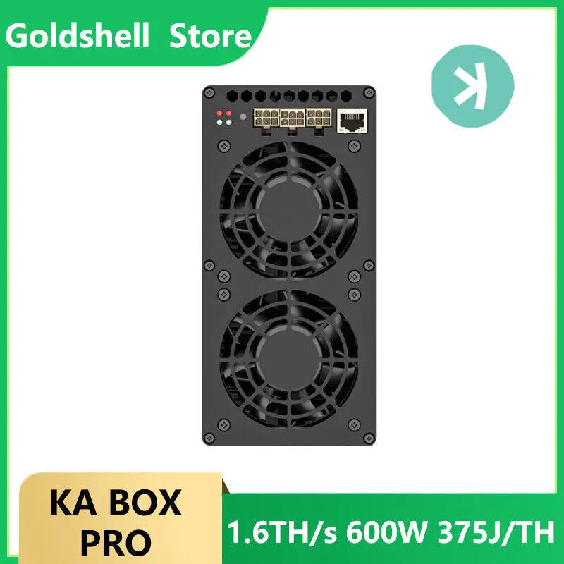 

КУПИТЕ 3, ПОЛУЧИТЕ 2 БЕСПЛАТНО Goldshell KA Box Pro 1,6T 600 Вт Kaspa KAS Miner Asic Miner на складе без блока питания