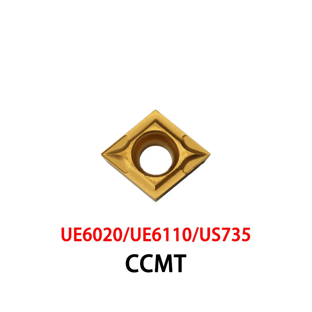 CCMT CCMT0602 CCMT09T3 CCMT060204 CCMT09T302 CCMT09T304 CCMT09T308 CCMT120408 UE6020 UE6110 US735 Carbide Inserts CNC Lathe Cut