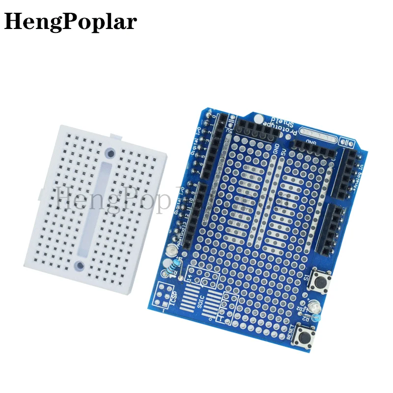 30pcs For UNO Proto Shield Prototype Expansion Board with SYB-170 Mini Bread Board based For ARDUINO UNO ProtoShield