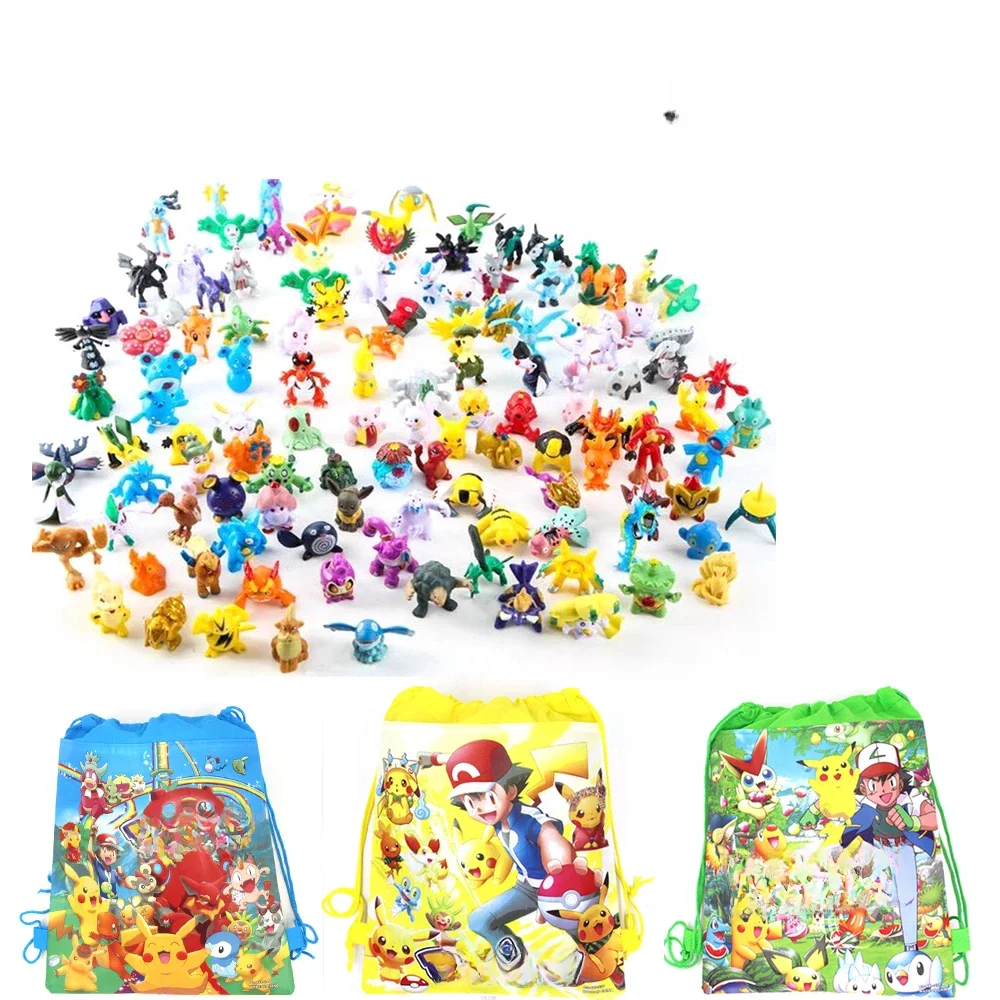 Figurines Pokemon de Style 144, jouets, modèle d'action Pikachu, décoration ornementale, jouets de collection, cadeau de noël pour enfants