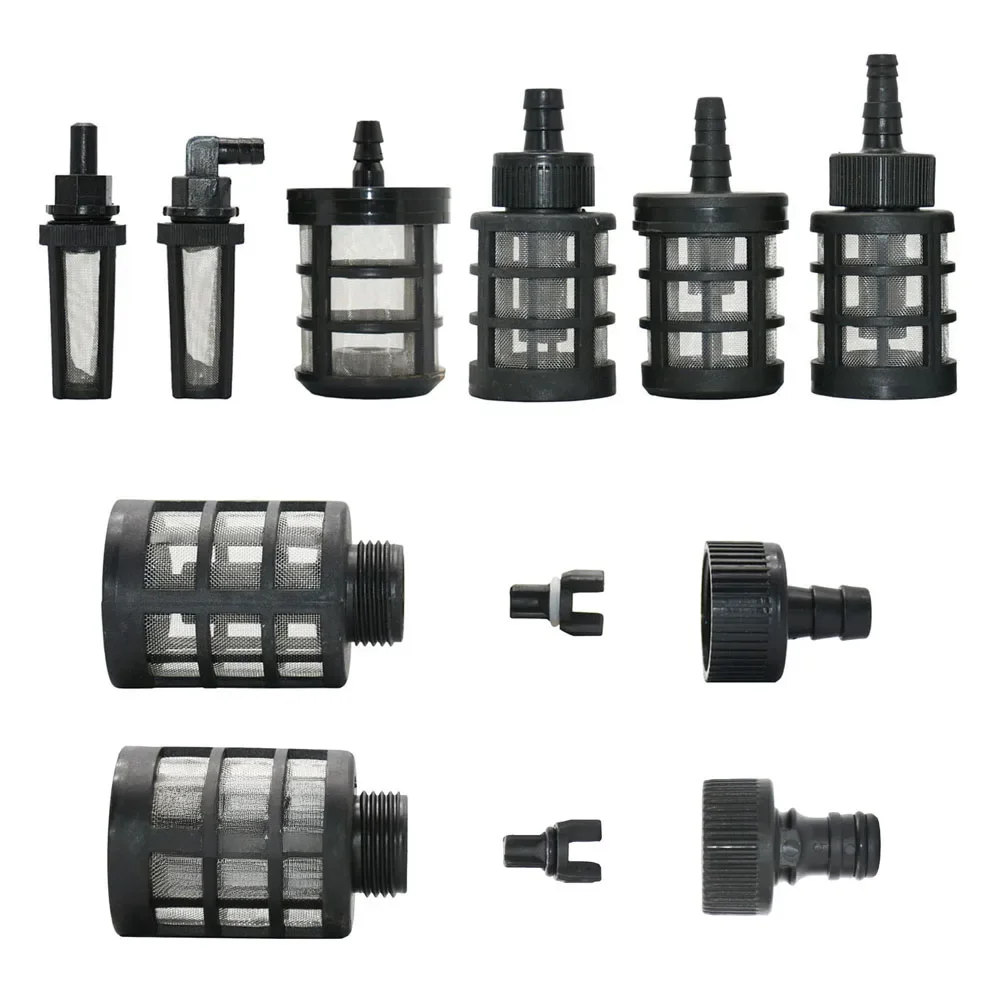 Filtre de tuyau de tuyau de 8/10/12/13mm, filtres Venturi, pompe de pulvérisation, Valve de contrôle, filtre en filet, maille, lavage de voiture, Irrigation de jardin