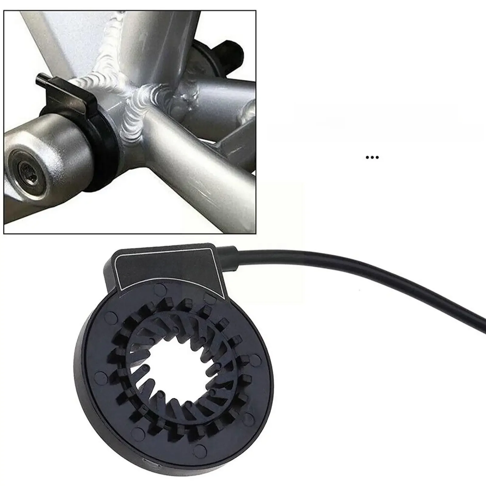 AliExpress Electric Bicycle Pedal Sensor KT-V12L Easy Fitting Hall Speed Cadence Pedal Black Dual PAS Sensor Parts Ebike Sensors Assis H7A0